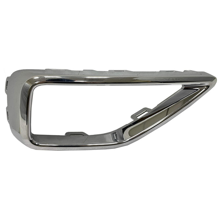 2022-2024 Volkswagen Taos Rear Driver Side Bumper Molding Exh Bezel Chrome - VW1146114-Partify-Painted-Replacement-Body-Parts