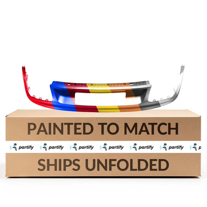 2018-2021 Volkswagen Tiguan Rear Bumper Valance/Grille Kit W/O Parking Aid Panel - VW1195119-Partify-Painted-Replacement-Body-Parts
