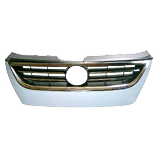 2009-2012 Volkswagen CC Grille W/O Distance Sensor Assembly - VW1200146-Partify-Painted-Replacement-Body-Parts