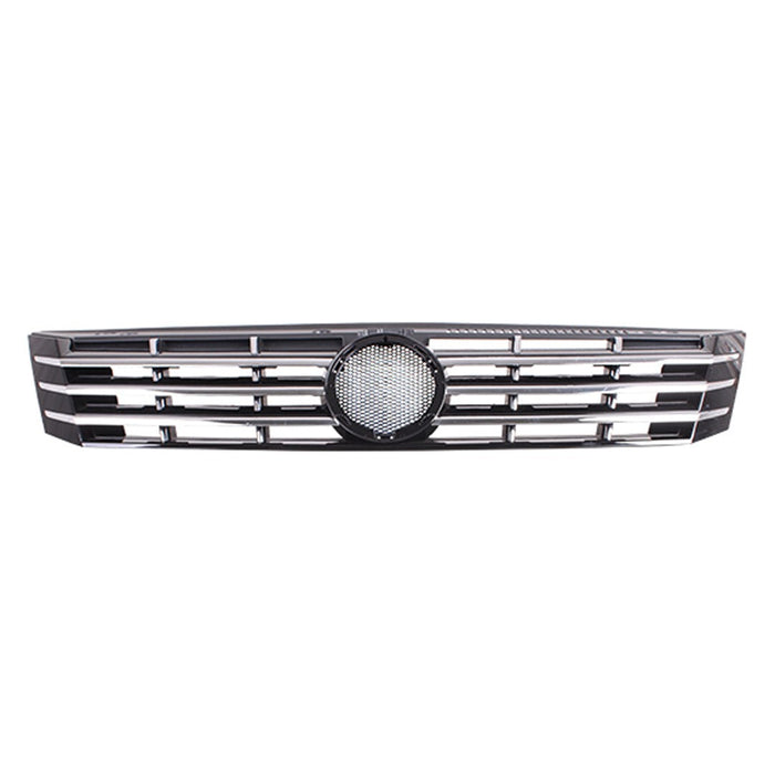 2012-2015 Volkswagen Passat Grille W/4 Vertical Chrome Mldgs Assembly - VW1200155-Partify-Painted-Replacement-Body-Parts