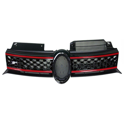 2010-2014 Volkswagen GTI Grille Assembly - VW1200158-Partify-Painted-Replacement-Body-Parts