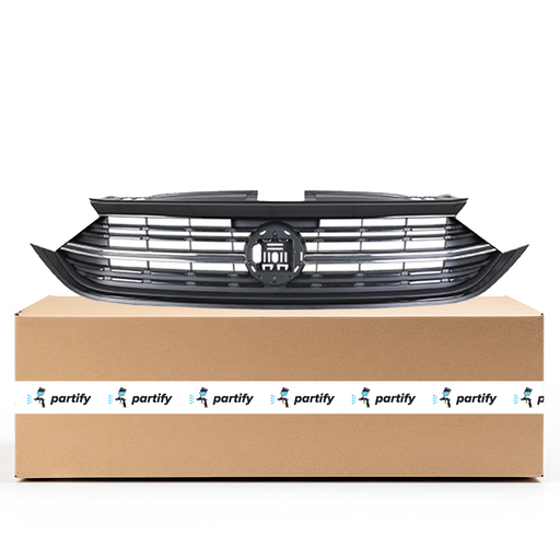 2022-2023 Volkswagen Jetta Comfortline CAPA Certified Grille Sport Pkg Assembly - VW1200185C-Partify-Painted-Replacement-Body-Parts