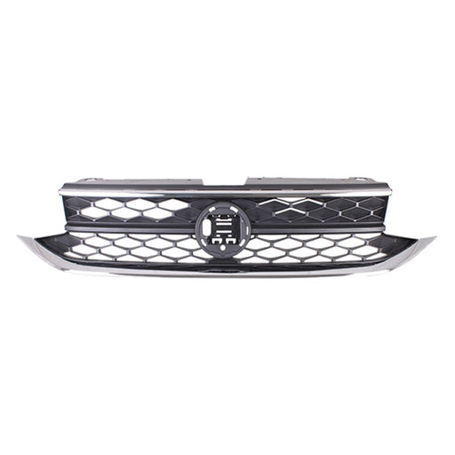 2022-2024 Volkswagen Taos Comfortline/S/SE/Trendline Grille W/O Light Bar W/Collision Mitigation Assembly - VW1200186-Partify-Painted-Replacement-Body-Parts