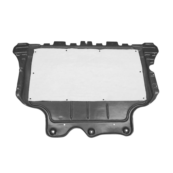 2015-2021 Volkswagen e-Golf/Golf/Golf SportWagen Lower Engine Cover Mat: Pe/Vacuum Form Pp/Injection 2L L4 Turbocharged - VW1228137-Partify-Painted-Replacement-Body-Parts