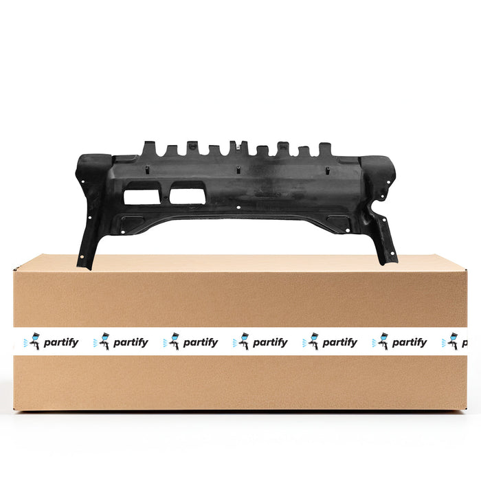 2018-2021 Volkswagen Tiguan/Audi Q3 CAPA Certified Lower Undercar Shield From 1-9-18 - VW1228141C-Partify-Painted-Replacement-Body-Parts