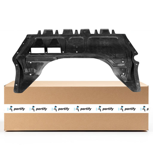 2011-2018 Volkswagen Jetta CAPA Certified Lower Undercar Shield Sedan - VW1228143C-Partify-Painted-Replacement-Body-Parts