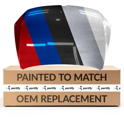 2011-2018 Volkswagen Jetta Sedan Hood - VW1230142-Partify-Painted-Replacement-Body-Parts