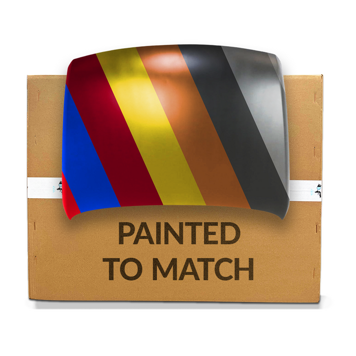 2004-2010 Volkswagen Touareg CAPA Certified Hood Steel - VW1230152C-Partify-Painted-Replacement-Body-Parts