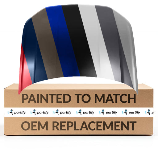 2020-2023 Volkswagen Atlas Hood - VW1230155-Partify-Painted-Replacement-Body-Parts