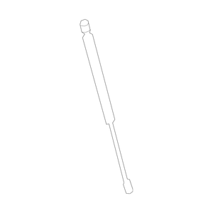 Passenger Side Hood Lift Support Assembly image