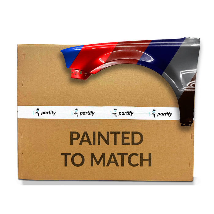 2004-2005 Volkswagen Passat CAPA Certified Driver Side Fender Without Signal Lamp Hole - VW1240134C-Partify-Painted-Replacement-Body-Parts