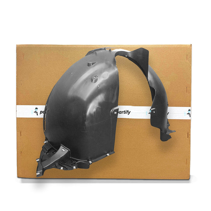 2018-2021 Volkswagen Tiguan CAPA Certified Passenger Side Fender Liner Standard Style - VW1249143C-Partify-Painted-Replacement-Body-Parts