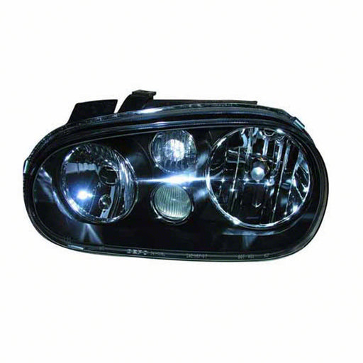 Volkswagen Cabrio/Golf Headlight Set Type 4 W/Fog Lamps W/ Bezel Two Lamp Performance Set Performance Set - VW2505101