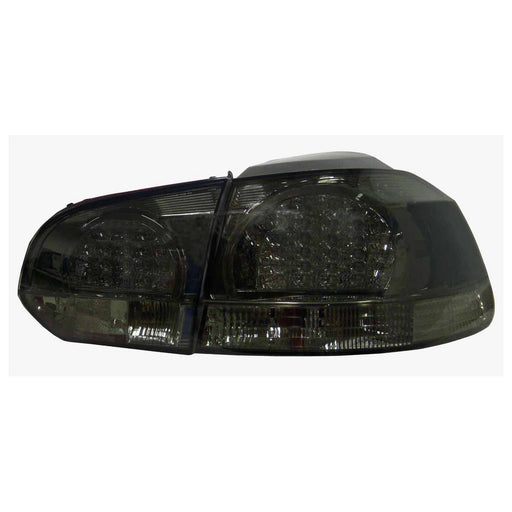 Volkswagen Golf/GTI Tail Light Set W/O Led Lamps Led Type Replacement Smoke Lens 4 Pcs - VW2811109