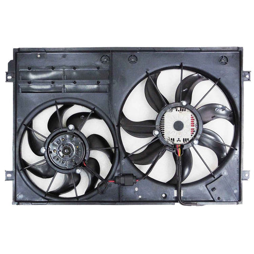2011-2014 Volkswagen Jetta Engine Cooling Fan Assembly Oem: 1K0121205Ad9B9- 2L L4 Sedan - VW3115114-Partify-Painted-Replacement-Body-Parts
