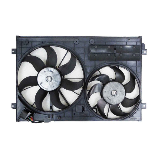 2012-2018 Volkswagen Jetta/Passat Engine Cooling Fan Assembly Motor/Blade/Shroud Assembly 1.8L L4/3.6L V6 - VW3115119-Partify-Painted-Replacement-Body-Parts