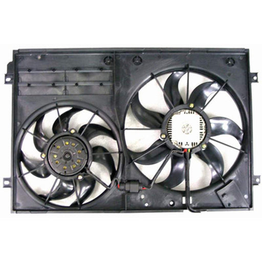 2005-2014 Volkswagen Golf/Jetta Engine Cooling Fan Assembly Gen 5 Motor/Blade/Shroud Assembly 1.9L L4/2L L4 Hatchback/Sedan - VW3117106-Partify-Painted-Replacement-Body-Parts