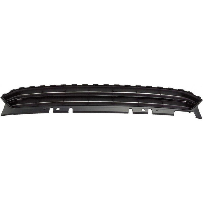 2017-2018 Volkswagen Beetle Grille Center Lower Satin Black Without Sensor - VW1200171-Partify-Painted-Replacement-Body-Parts