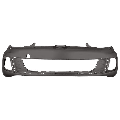 2010-2014 Volkswagen Golf GTI Front Bumper - VW1000185-Partify-Painted-Replacement-Body-Parts