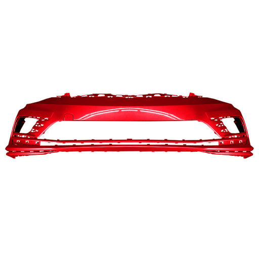 2016-2018 Volkswagen Jetta GLI/Wolfsburg Front Bumper Without Sensor Holes & Without Head Light Washer Holes - VW1000242-Partify-Painted-Replacement-Body-Parts