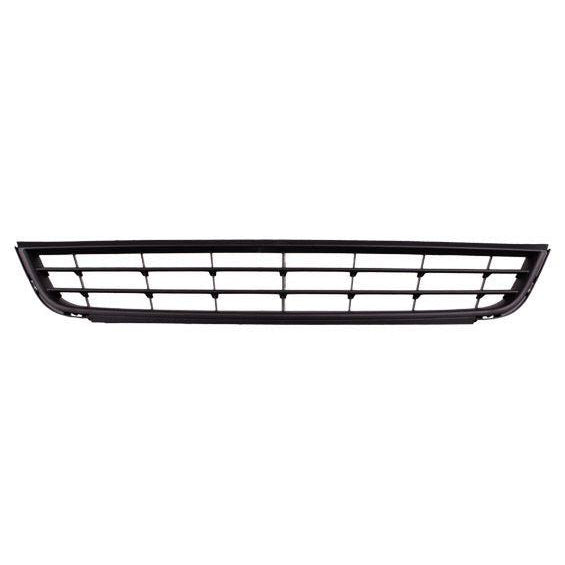 2011-2014 Volkswagen Jetta Lower Grille Black Sedan Exclude GLI - VW1036121-Partify-Painted-Replacement-Body-Parts