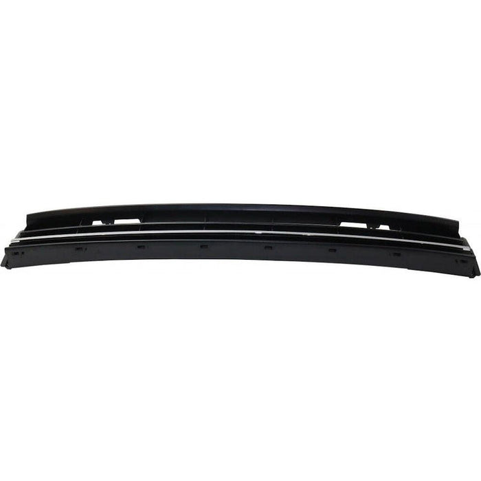 2016-2019 Volkswagen Passat Lower Grille Center Textured Black With Chrome Bar Without Sensor/Gt/R-Line - VW1036141-Partify-Painted-Replacement-Body-Parts