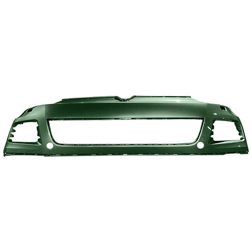 2011-2014 Volkswagen Touareg Front Bumper With Head Light Washer Holes - VW1000194-Partify-Painted-Replacement-Body-Parts