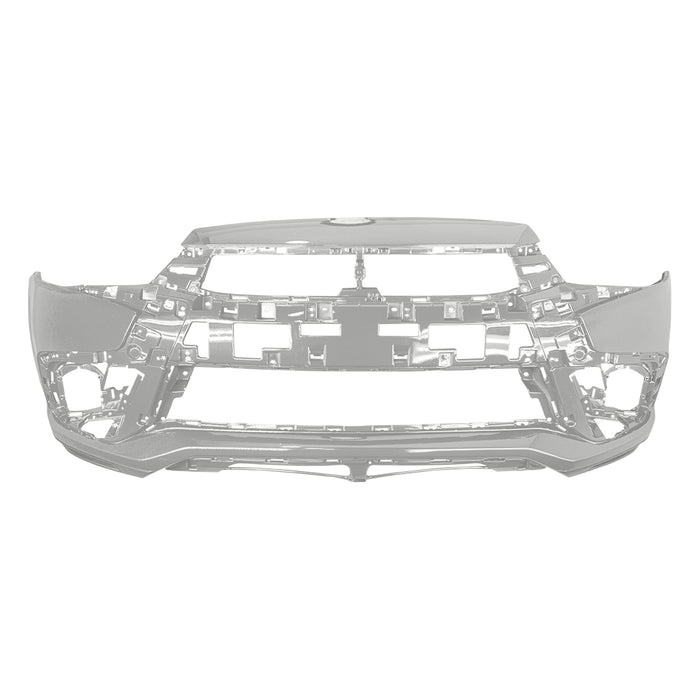 2018-2019 Mitsubishi Outlander Sport Front Bumper - MI1000346-Partify-Painted-Replacement-Body-Parts
