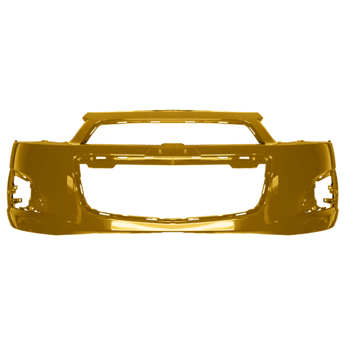 2012-2016 Chevrolet Sonic Non RS Front Bumper Without Sensor Holes - GM1000928-Partify-Painted-Replacement-Body-Parts