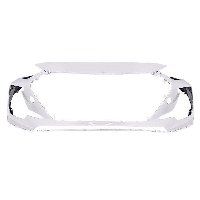2017-2018 Hyundai Elantra Sedan Sport Front Bumper - HY1000221-Partify-Painted-Replacement-Body-Parts