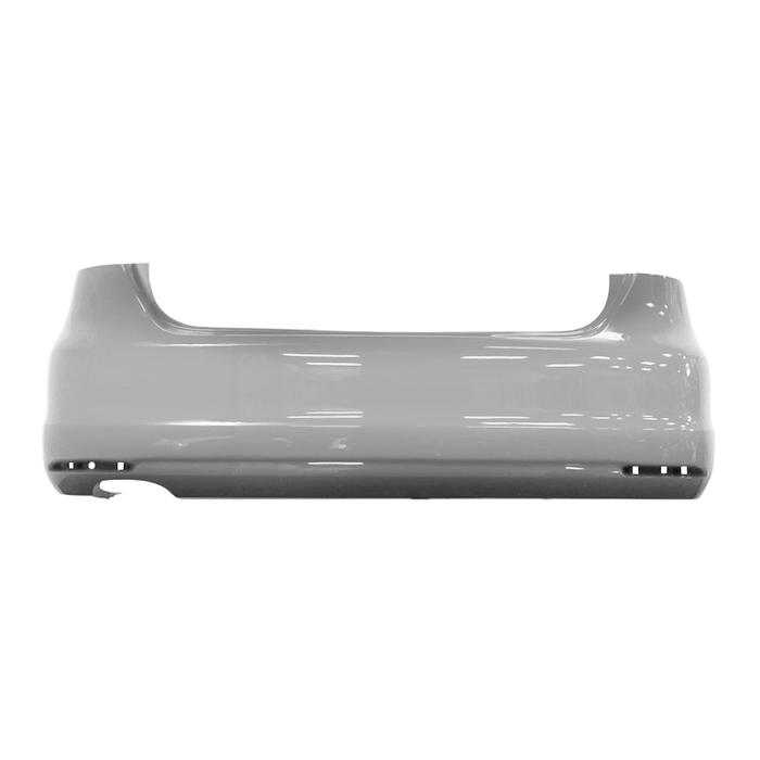 2011-2014 Volkswagen Jetta Sedan Rear Bumper Without Sensor Holes - VW1100186-Partify-Painted-Replacement-Body-Parts