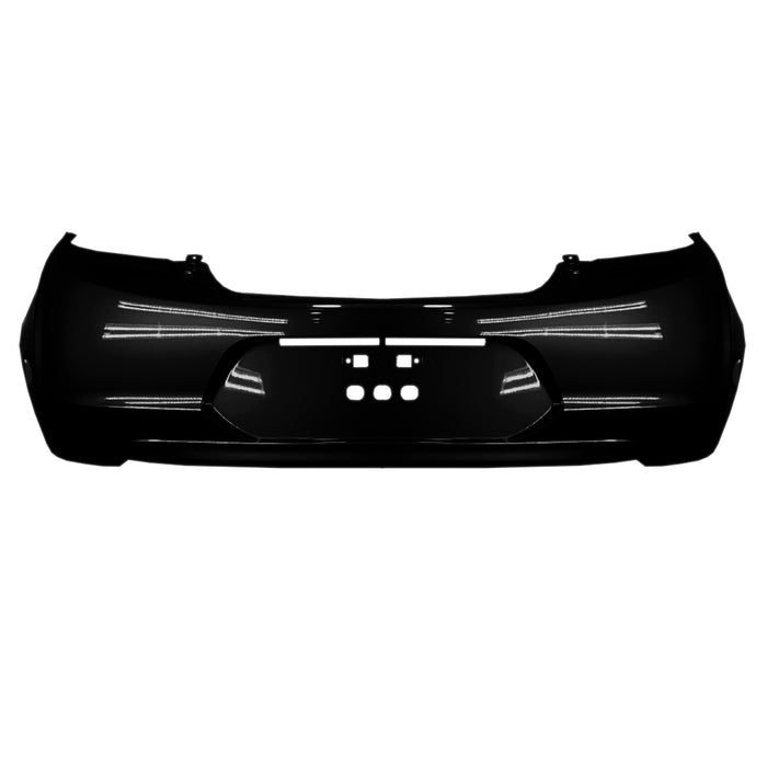 2014-2015 Mitsubishi Mirage Rear Bumper - MI1100298-Partify-Painted-Replacement-Body-Parts