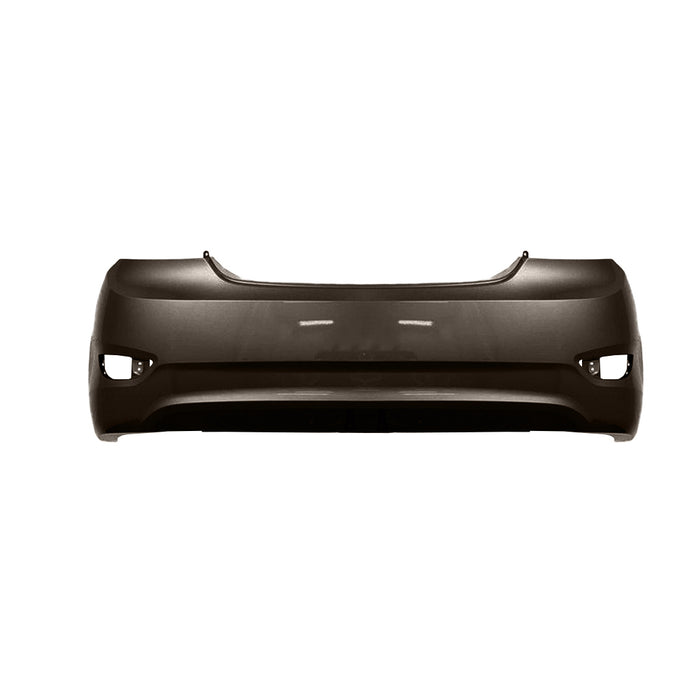 2012-2017 Hyundai Accent Sedan Rear Bumper - HY1100184-Partify-Painted-Replacement-Body-Parts