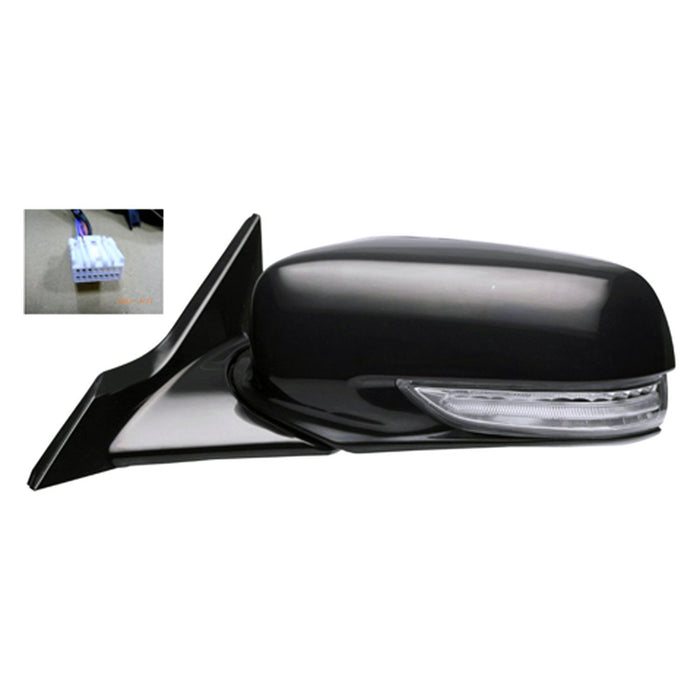 2009-2014 Acura TL Driver Side Door Mirror - AC1320113-Partify-Painted-Replacement-Body-Parts
