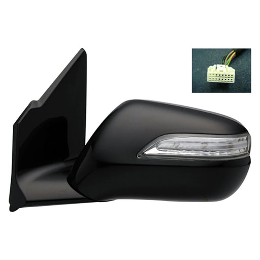 2010-2013 Acura MDX Driver Side Door Mirror - AC1320114-Partify-Painted-Replacement-Body-Parts
