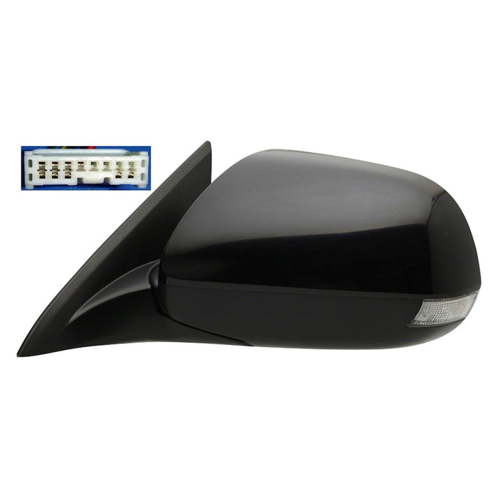 2009-2014 Acura TSX Driver Side Door Mirror - AC1320115-Partify-Painted-Replacement-Body-Parts