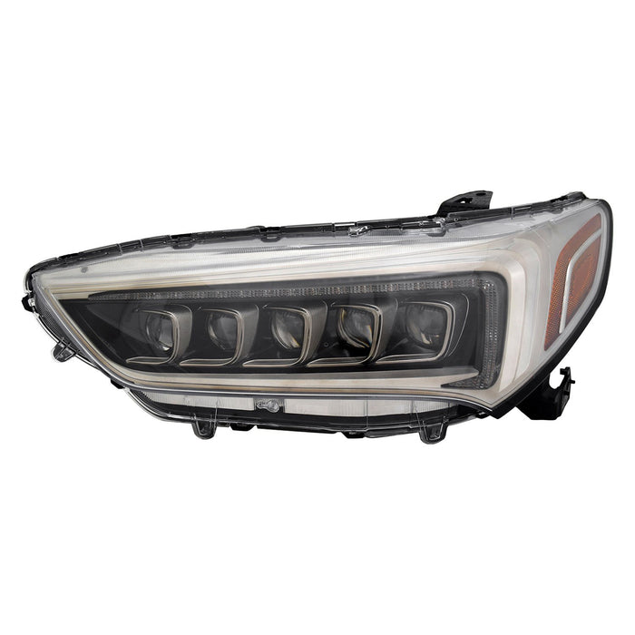 2018-2020 Acura TLX Driver Side Headlight Assembly Base/Advance/Elite/Technology Pkg Composite - AC2502131-Partify-Painted-Replacement-Body-Parts