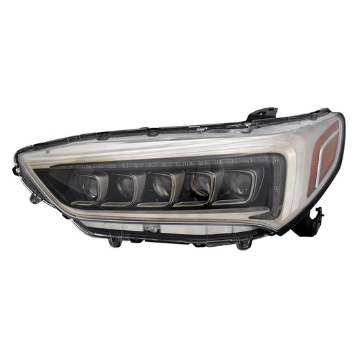 2018-2020 Acura TLX Driver Side Headlight Assembly Base/Advance/Elite/Technology Pkg Composite - AC2502131-Partify-Painted-Replacement-Body-Parts