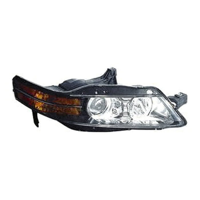 2007-2008 Acura TL Base Passenger Side Headlight Assembly Composite - AC2503113-Partify-Painted-Replacement-Body-Parts