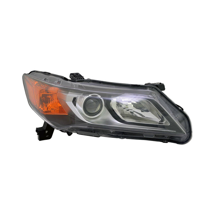 2013-2015 Acura ILX Passenger Side Headlight Assembly Halogen Composite - AC2503121-Partify-Painted-Replacement-Body-Parts