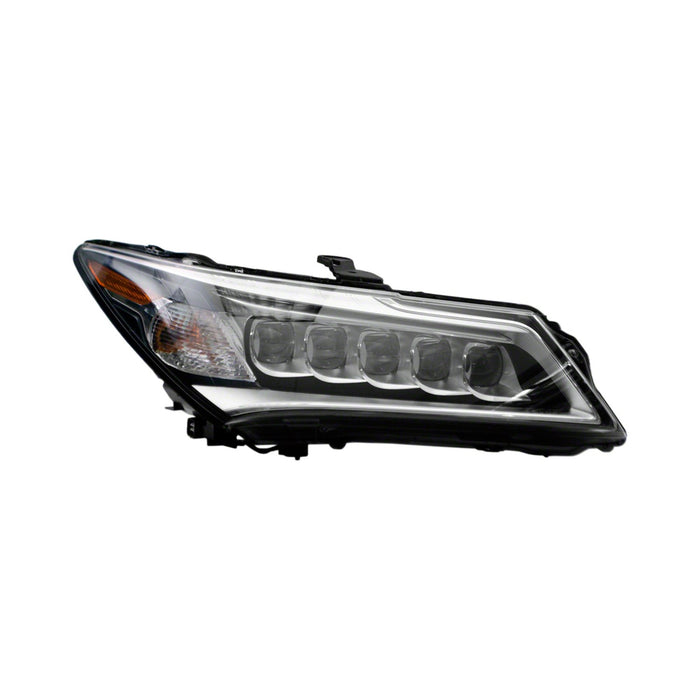 2014-2016 Acura MDX Passenger Side Headlight Assembly Led Composite - AC2503125-Partify-Painted-Replacement-Body-Parts