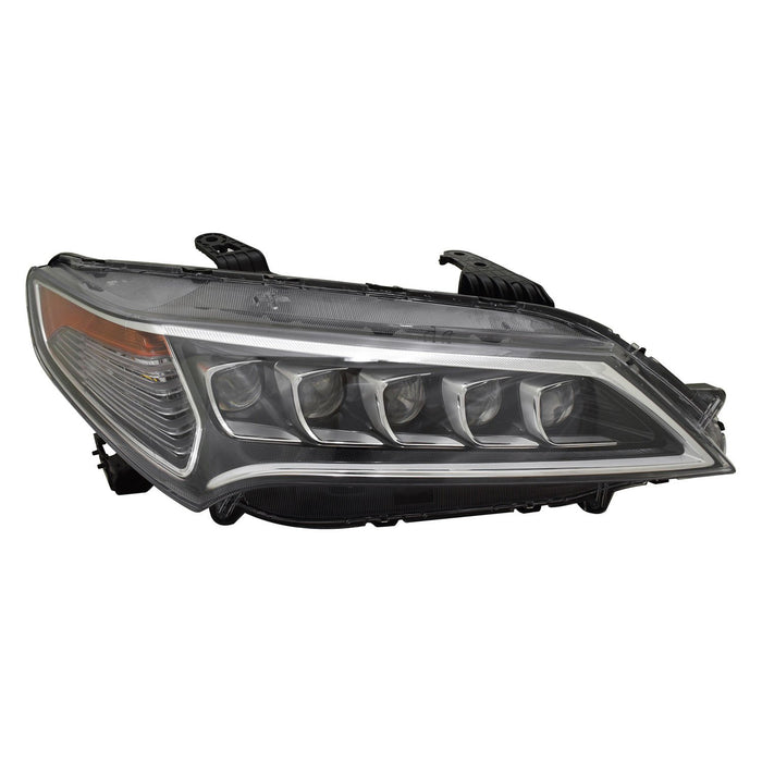 2015-2017 Acura TLX Passenger Side Headlight Assembly Composite - AC2503127-Partify-Painted-Replacement-Body-Parts