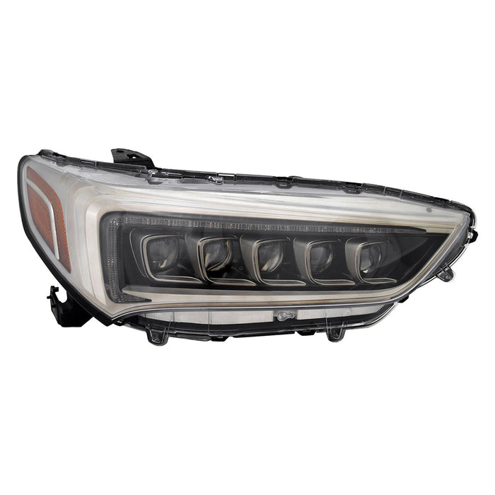 2018-2020 Acura TLX Passenger Side Headlight Assembly Base/Advance/Elite/Technology Pkg Composite - AC2503131-Partify-Painted-Replacement-Body-Parts