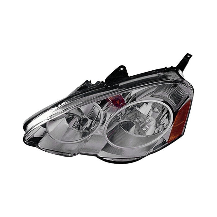 2002-2004 Acura RSX Headlight Set Lens/Housing Assembly W/ Bezel Two Lamp Performance Set Performance Set - AC2505101-Partify-Painted-Replacement-Body-Parts