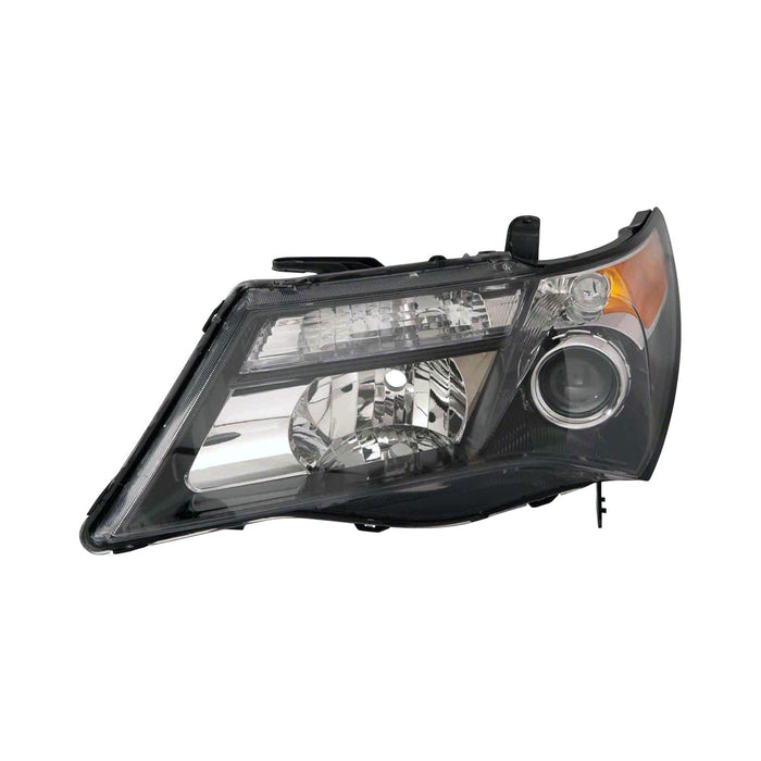 2010-2013 Acura MDX Base Driver Side Headlight Lens Housing Hid - AC2518120-Partify-Painted-Replacement-Body-Parts