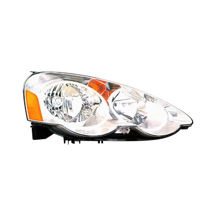 2002-2004 Acura RSX Passenger Side Headlight Lens Housing - AC2519101-Partify-Painted-Replacement-Body-Parts