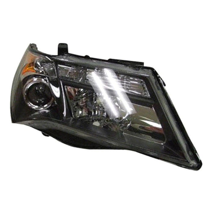 2007-2009 Acura MDX Passenger Side Headlight Lens Housing Sport Pkg - AC2519110-Partify-Painted-Replacement-Body-Parts