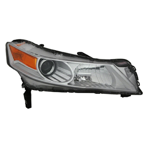 2009-2011 Acura TL Passenger Side Headlight Lens Housing - AC2519116-Partify-Painted-Replacement-Body-Parts