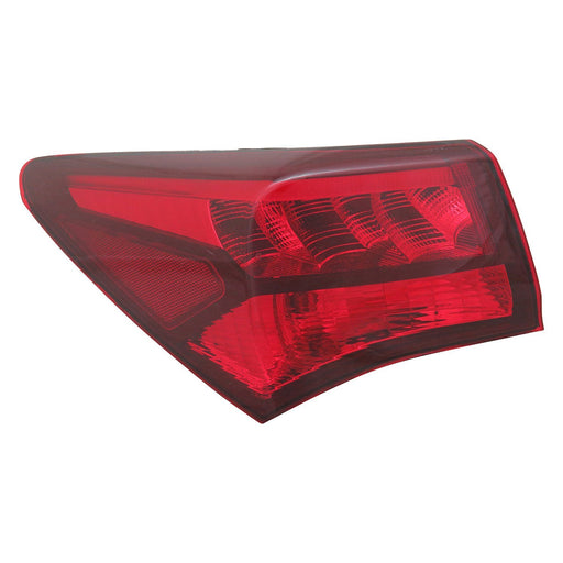 2015-2017 Acura TLX Driver Side Tail Light Assembly Outer - AC2804106-Partify-Painted-Replacement-Body-Parts