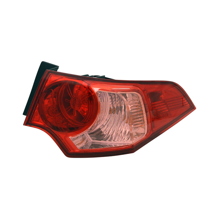 2011-2014 Acura TSX Passenger Side Tail Light Assembly Outer Sedan - AC2805100-Partify-Painted-Replacement-Body-Parts